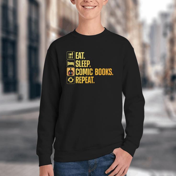 Cool Comic Books Art For Men Women Comic Book Lover Comics Youth Crewneck Sweatshirt Cool Comic Books Art For Men Women Comic Book Lover Comics Youth Crewneck Sweatshirt