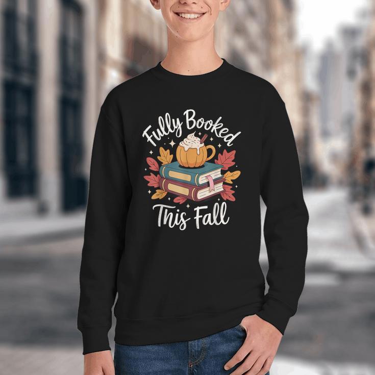 Fully Booked This Fall Youth Crewneck Sweatshirt Fully Booked This Fall Youth Crewneck Sweatshirt