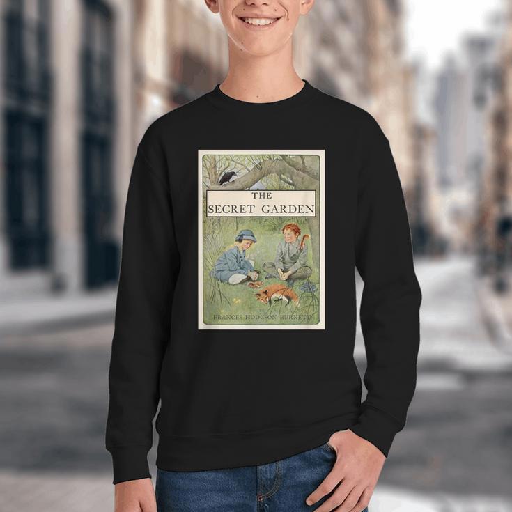 The Secret Garden Book Youth Crewneck Sweatshirt