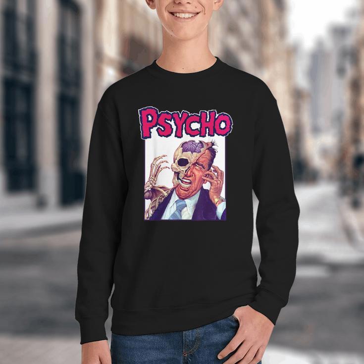 Vintage Movie Horror Poster Comic Book Graphic Film Night Youth Crewneck Sweatshirt