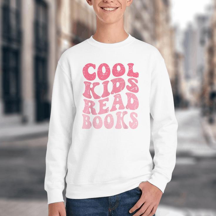 Cool Kids Read Books Library Book Reader Book Nerd Youth Crewneck Sweatshirt Cool Kids Read Books Library Book Reader Book Nerd Youth Crewneck Sweatshirt