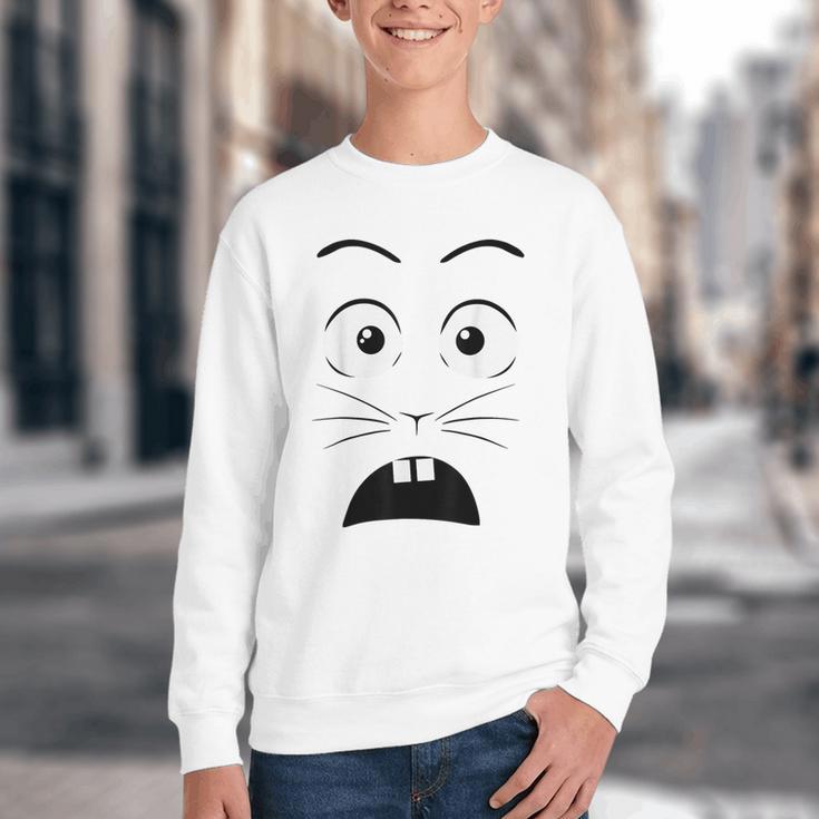 Creepy Carrots Halloween Book Character Costume Youth Crewneck Sweatshirt