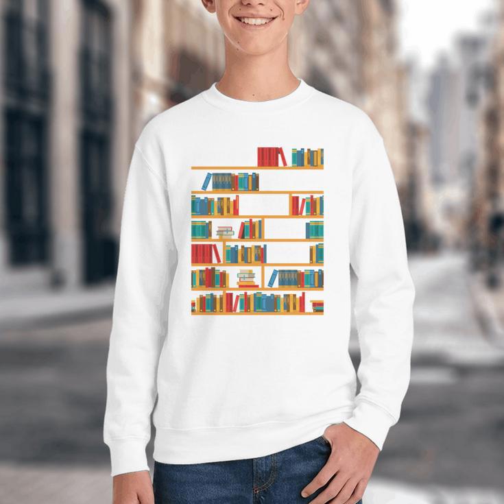 Reading Shirt There Is No Such Thing As Too Many Books Youth Crewneck Sweatshirt Reading Shirt There Is No Such Thing As Too Many Books Youth Crewneck Sweatshirt