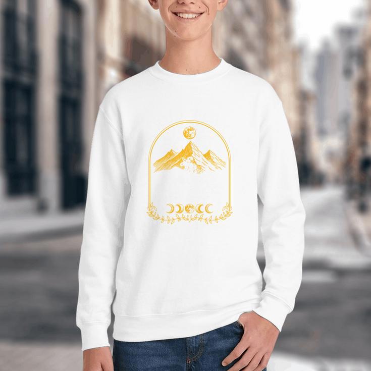 Suriel Tea Co Hot Or Cold Always Fresh Reader Book Lover Youth Crewneck Sweatshirt