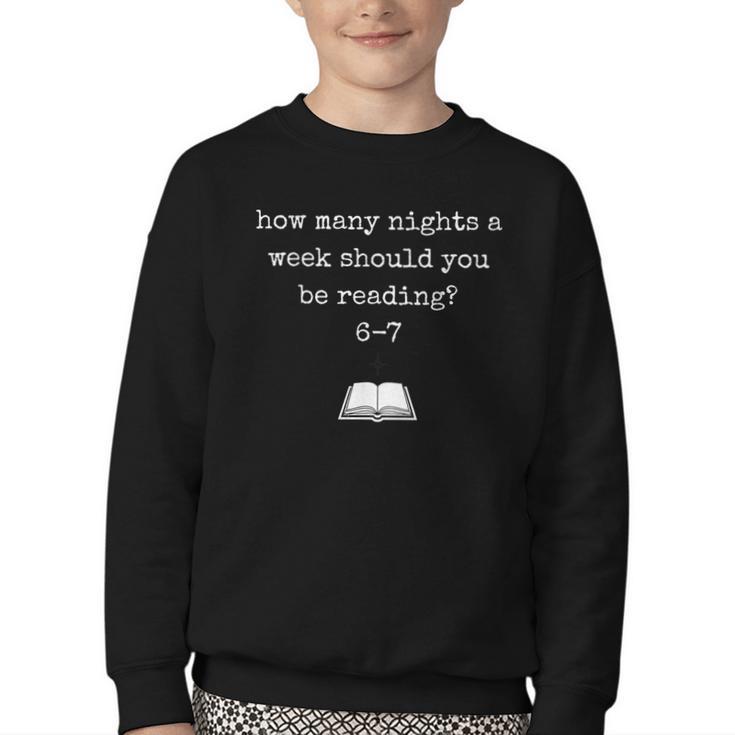 67 Meme Book Lover & Reading Humor Bookworms Slang Youth Crewneck Sweatshirt