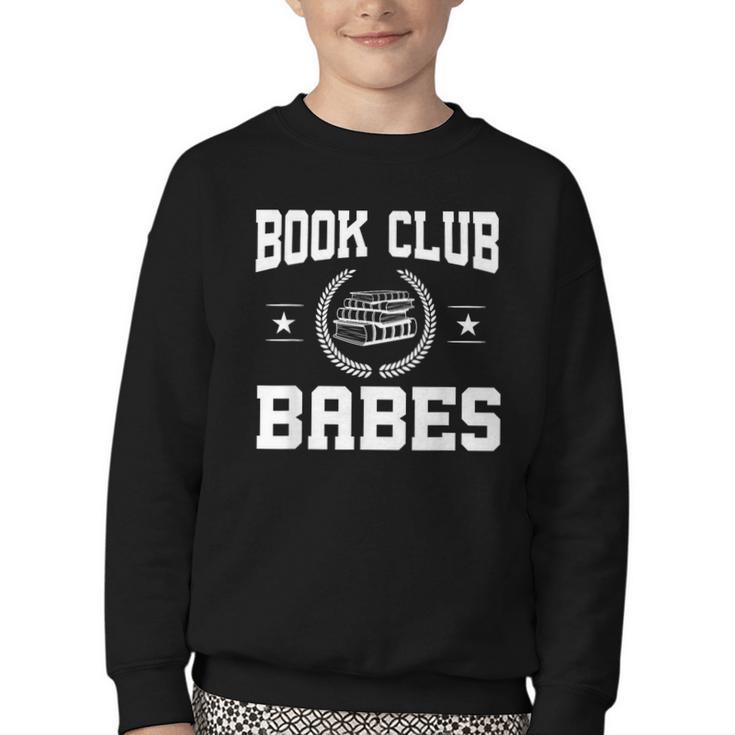 Book Club Babes Youth Crewneck Sweatshirt
