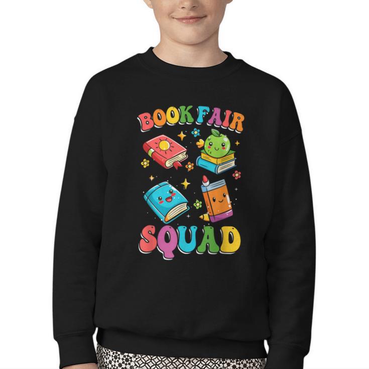 Book Fair Squad Youth Crewneck Sweatshirt