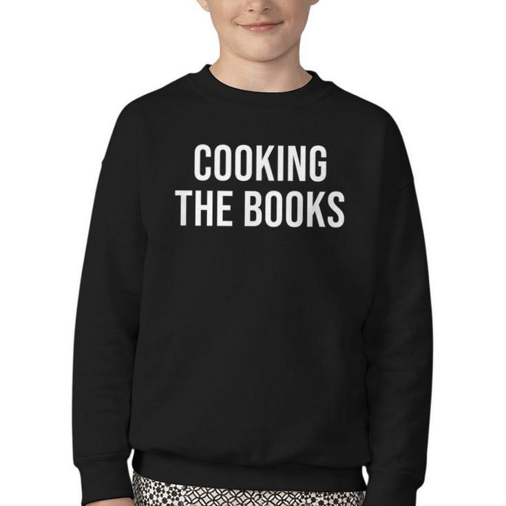 Cooking The Books Youth Crewneck Sweatshirt