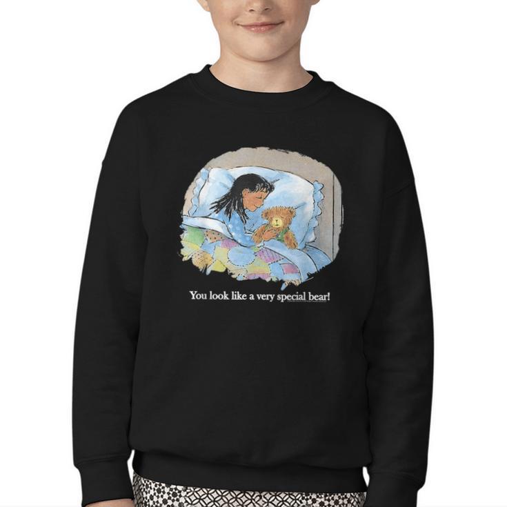 Corduroy A Very Special Bear Illustrated Children's Book Youth Crewneck Sweatshirt