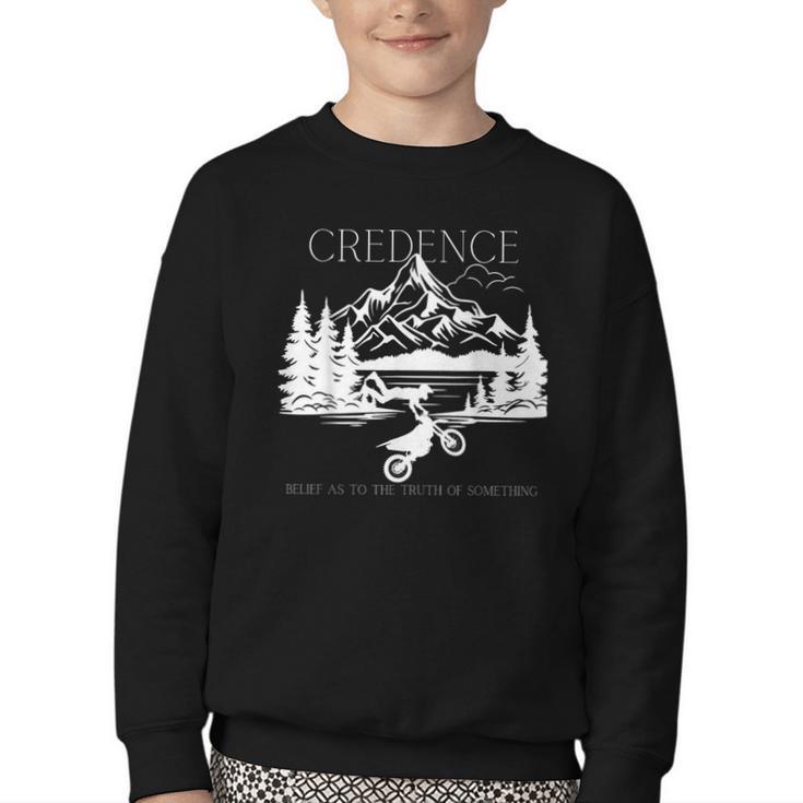 Kristen Michael Credence Books Booktok Penelope Douglas Small Youth Crewneck Sweatshirt