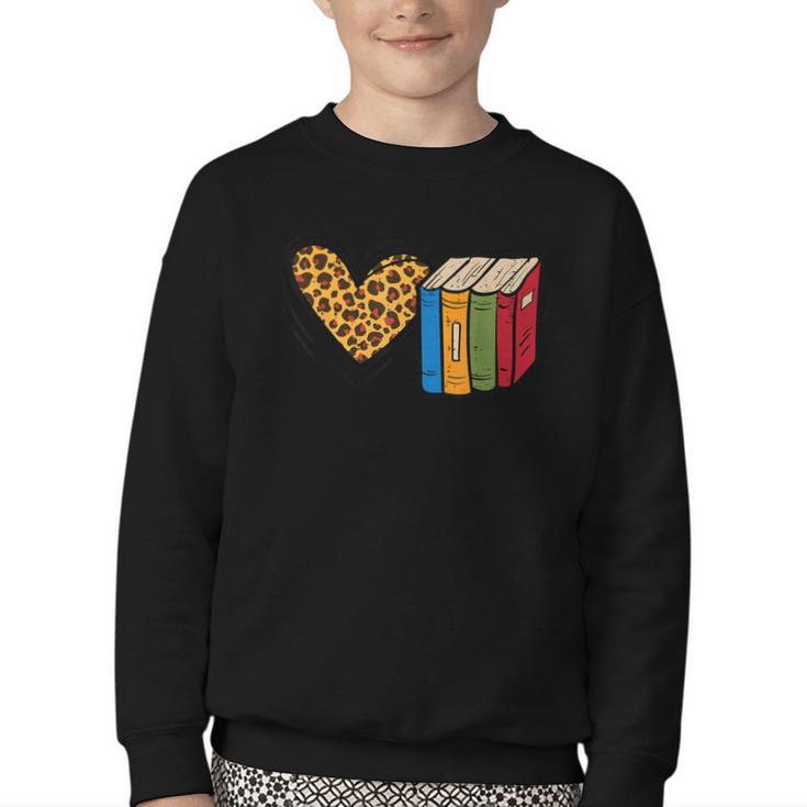 Love Reading Book Librarian Across America Men Women Kids Youth Crewneck Sweatshirt