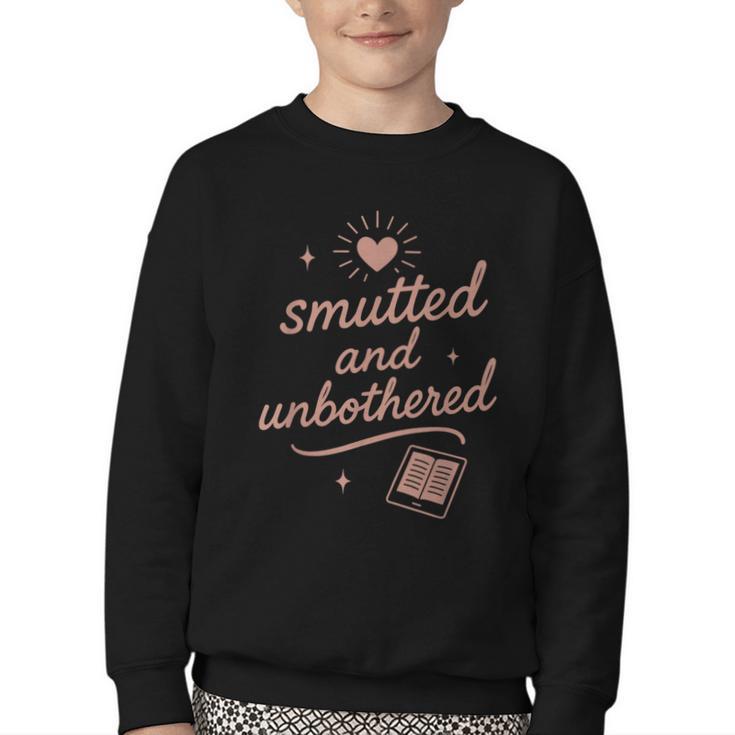 Spicy Book Club BookTok Romance Smutty Fiction Hot Romance Youth Crewneck Sweatshirt