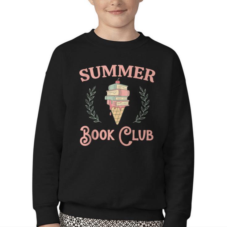 Summer Book Club Youth Crewneck Sweatshirt