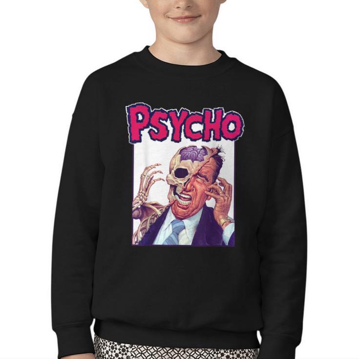 Vintage Movie Horror Poster Comic Book Graphic Film Night Youth Crewneck Sweatshirt