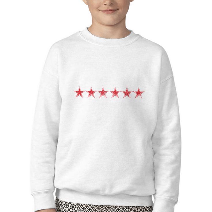 I Can Not Live Without Books Thomas Jefferson Quote 1815 Youth Crewneck Sweatshirt