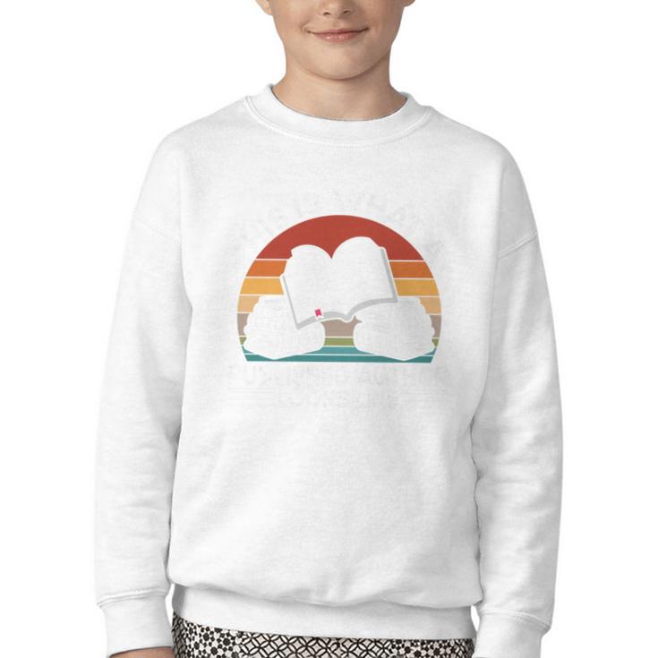 Published Author Book Writer Book Writing Novelist Premium Tri-Blend Youth Crewneck Sweatshirt