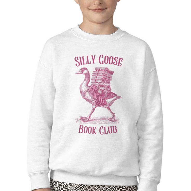 Silly Goose Book Club Youth Crewneck Sweatshirt
