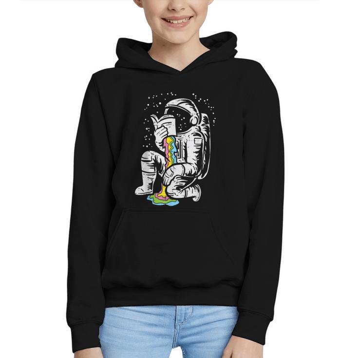 Astronaut Reading Book Space Galaxy Bookworm Men Women Kids Graphic Youth Hoodie
