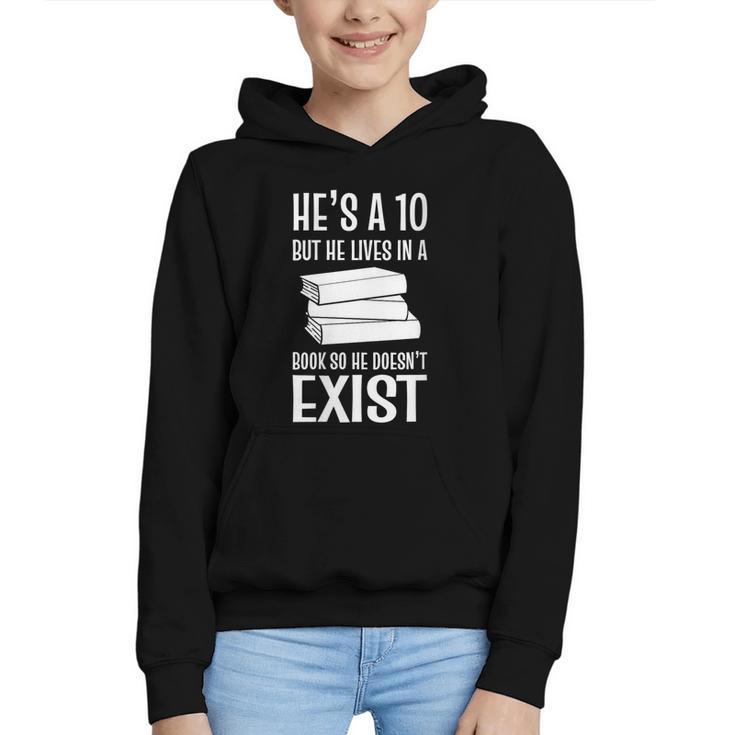 Book Lover Quotes Book Enthusiast Graphic Youth Hoodie