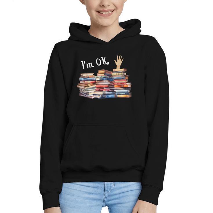 Book Lover For Women Readers Teacher Librarian Graphic Youth Hoodie