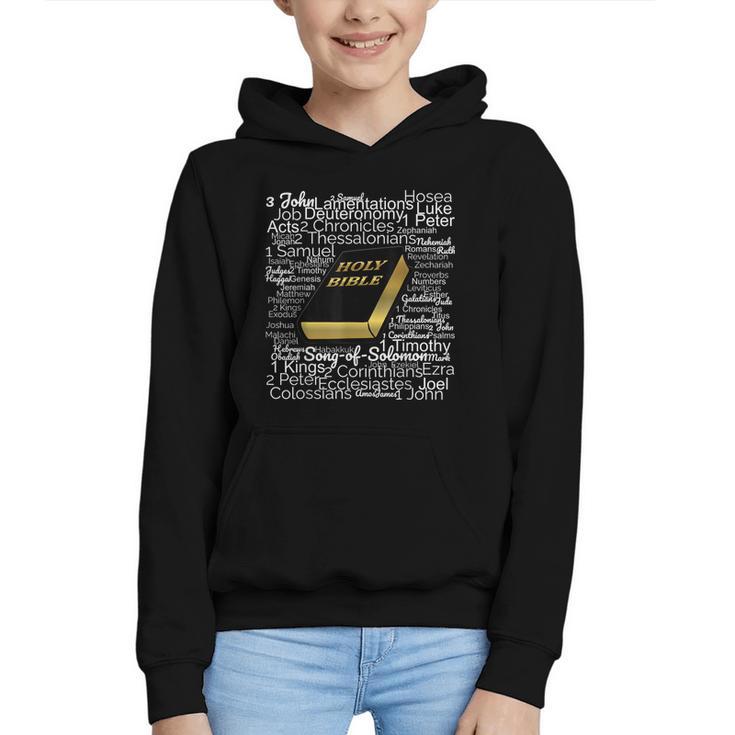 Books Of The Bible Graphic Youth Hoodie