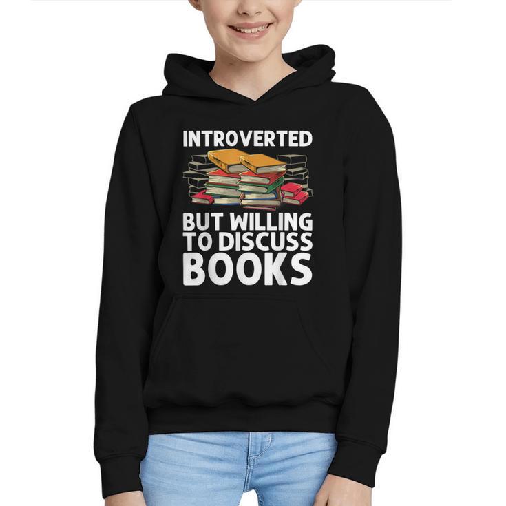 Bookworm Art For Men Women Book Reading Lover Bookish Graphic Youth Hoodie