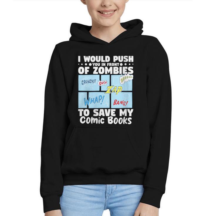 Comics Collecting Book Collector Guide Comics Lover Graphic Youth Hoodie
