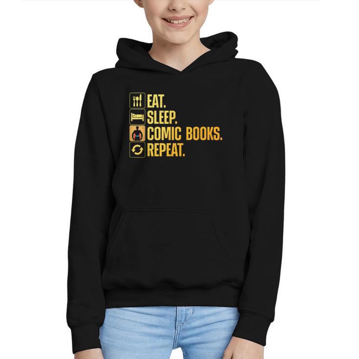 Cool Comic Books Art For Men Women Comic Book Lover Comics Graphic Youth Hoodie