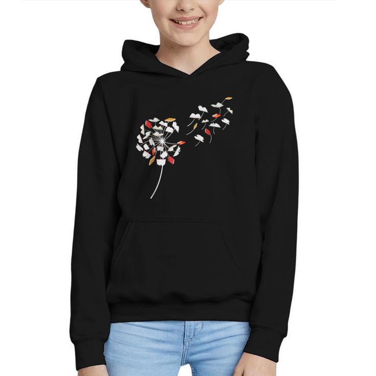 Dandelion Books Book Lover Reading Bookworm Reader Graphic Youth Hoodie
