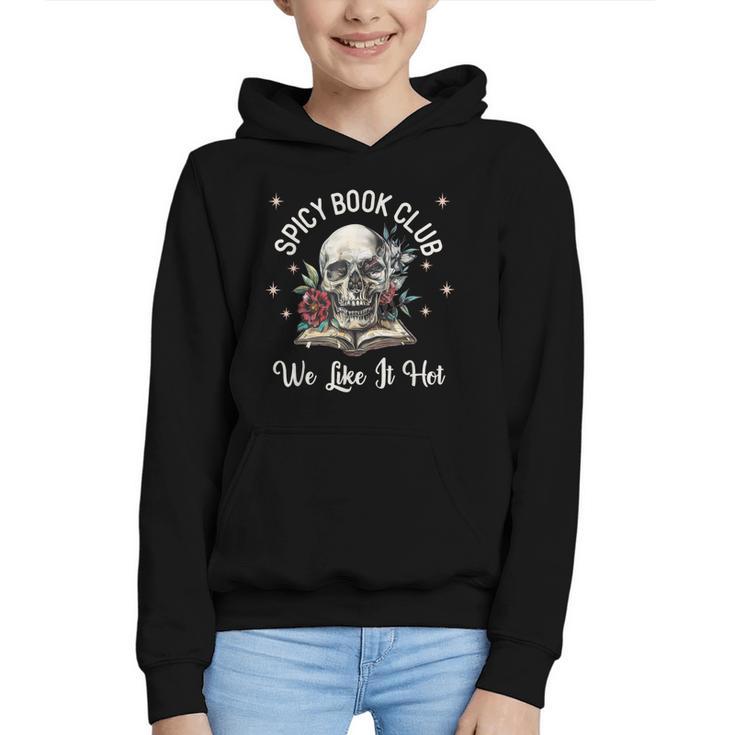 Dark Romance Lover Spicy Book Club Bookish Merch Morally Graphic Youth Hoodie