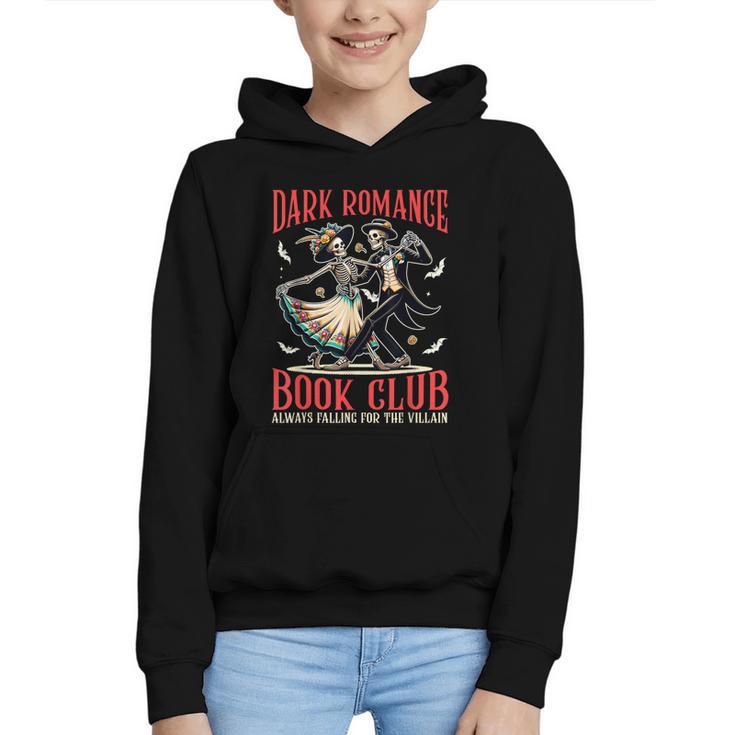 Enemies To Lovers Villain Reading Dark Romance Book Club Graphic Youth Hoodie