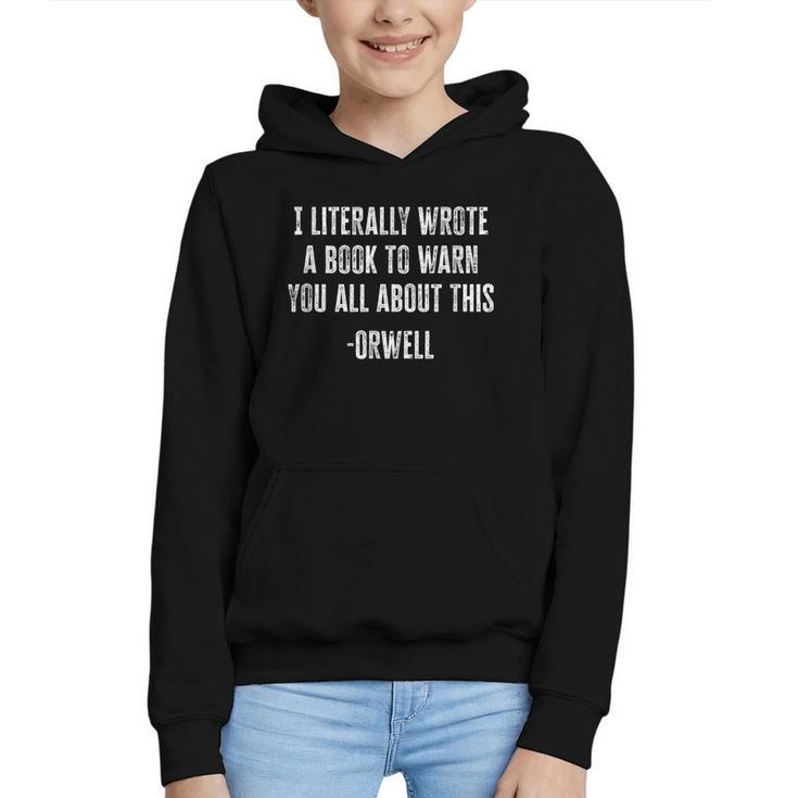 I Literally Wrote A Book To Warn You All About This Graphic Youth Hoodie