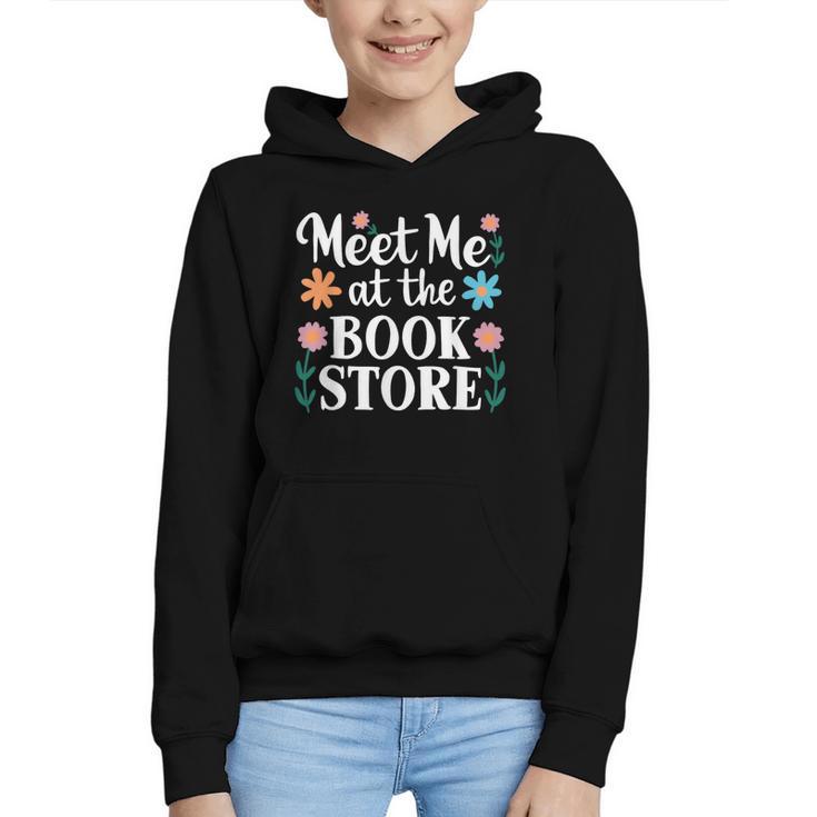 Meet Me At The Book Store Graphic Youth Hoodie