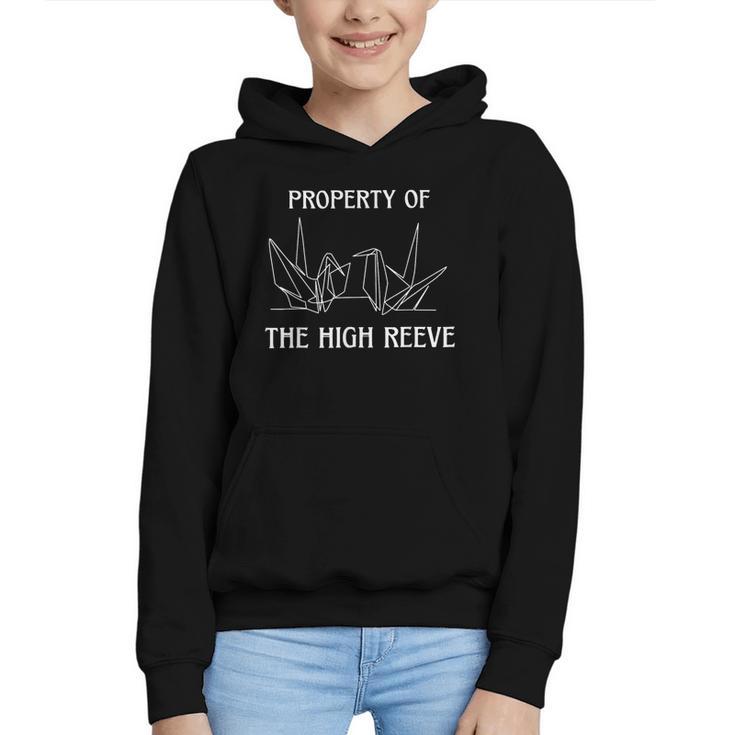 Property Of The High Reeve Bookish Manacled Dark Romance Graphic Youth Hoodie