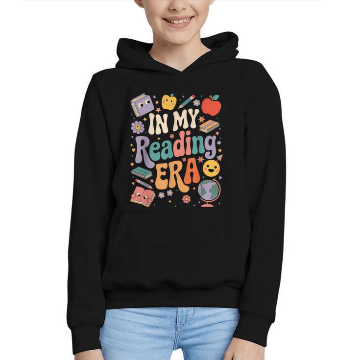 In My Reading Era Books Lovers Men Women Kids Graphic Youth Hoodie