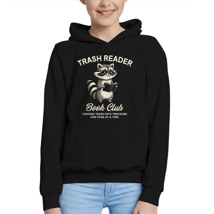 Smut Reader Spicy Book Romance Trash Reader Book Club Graphic Youth Hoodie