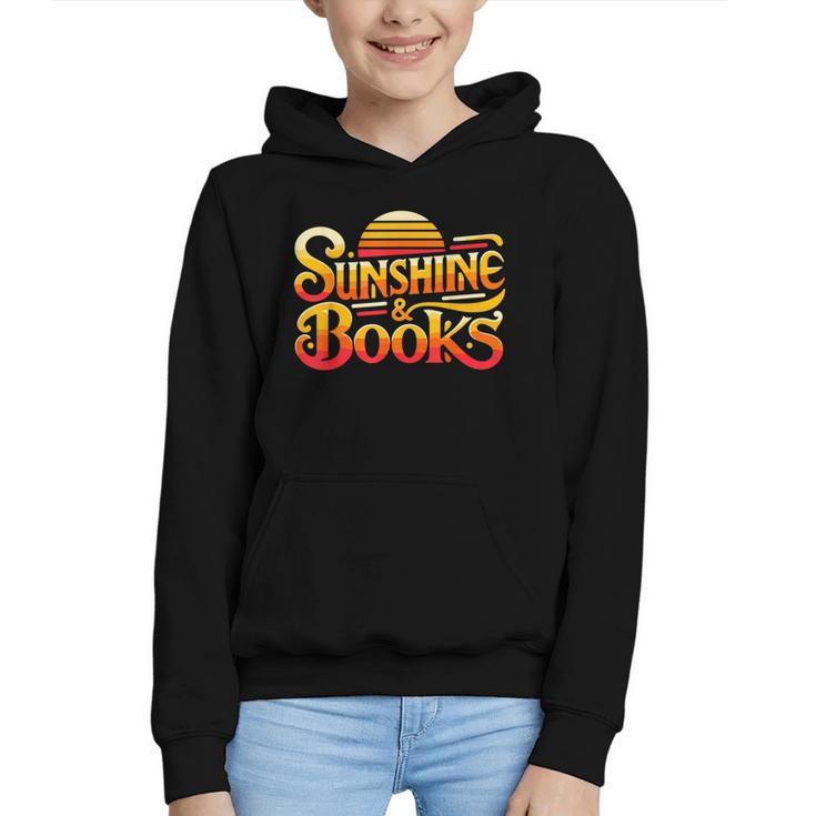 Sunshine & Books For Bookworm Summer Reading Graphic Youth Hoodie