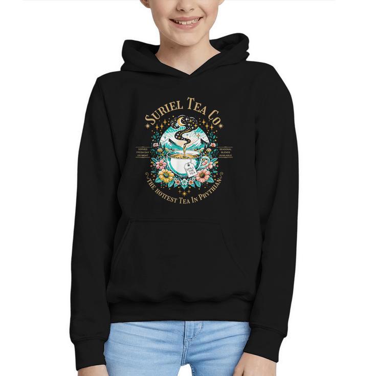 Suriel Tea Spicy Fantasy Romantasy Readers Booktok Bookish Graphic Youth Hoodie