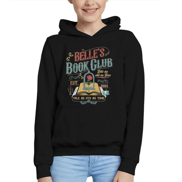 Tale Book Club Est 1991 Tale As Old As Time Graphic Youth Hoodie
