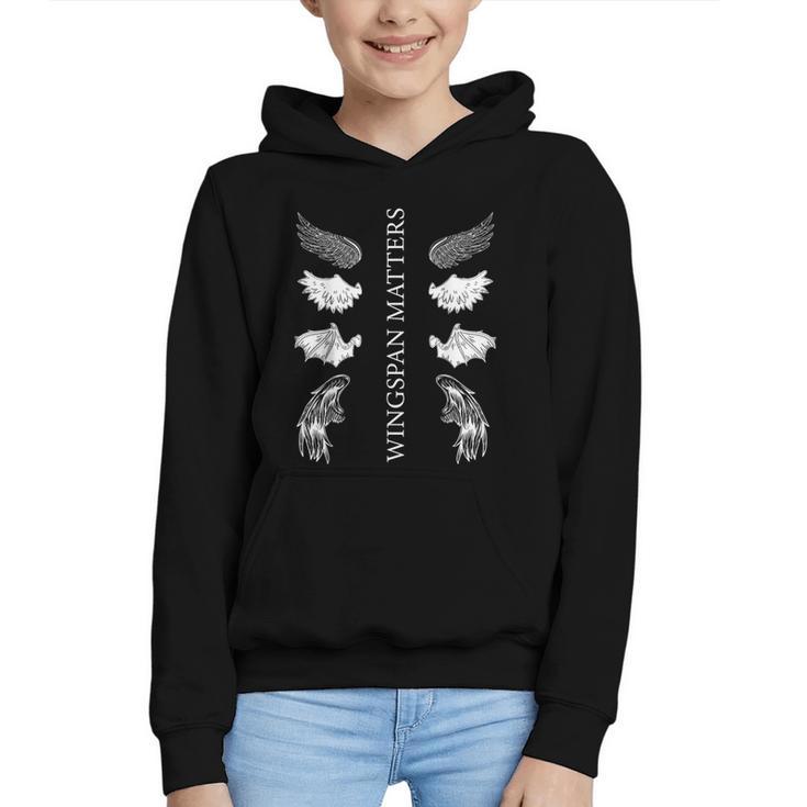 Wingspan Matters For Book Lover Graphic Youth Hoodie