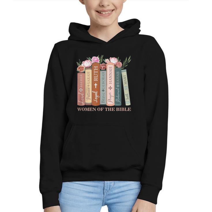 Women Of The Bible Christian Books Full Color Graphic Youth Hoodie