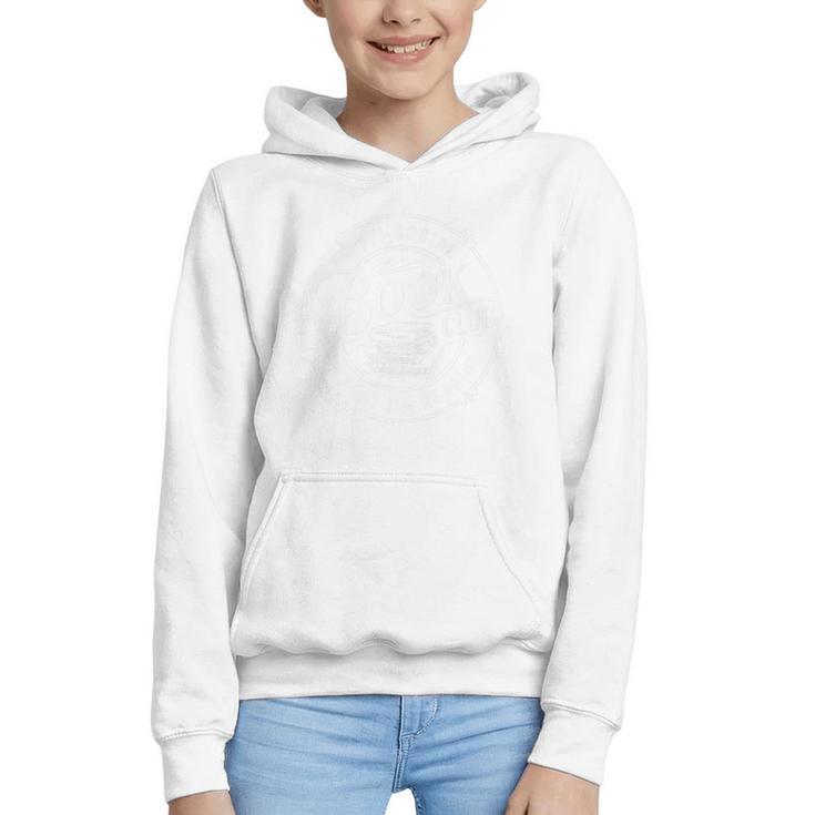Anti Social Book Club Go Away I'm Reading Book Lover Premium Graphic Youth Hoodie