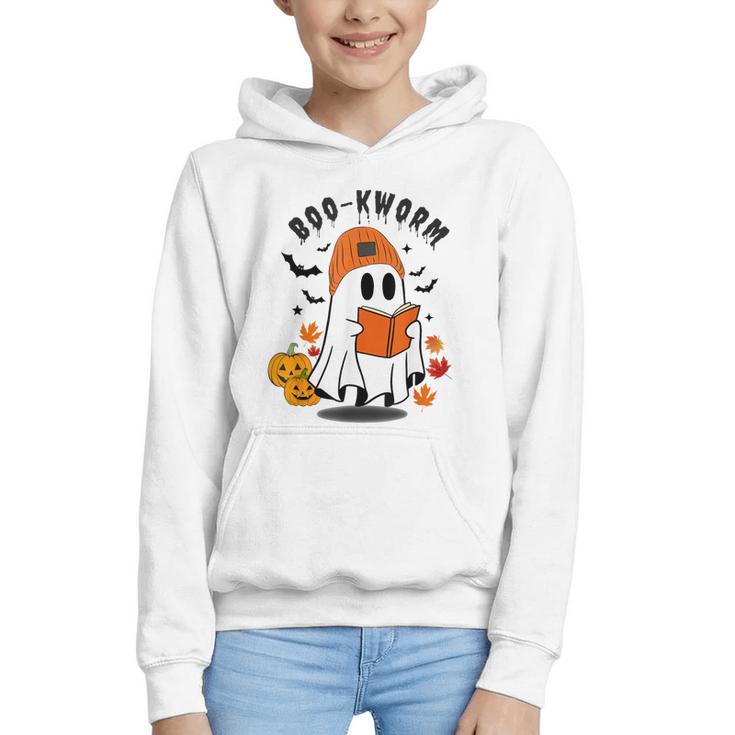 Book Worm Halloween Costume For Book Lovers Graphic Youth Hoodie