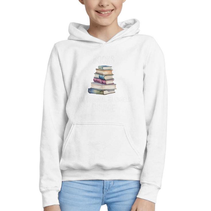Books The Original Handheld Device Book Librarian Premium Graphic Youth Hoodie