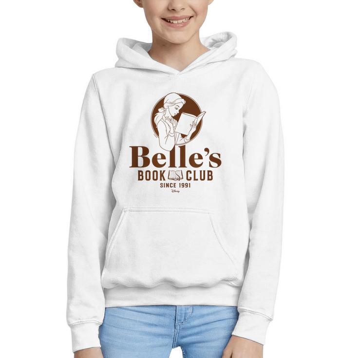 Disney Princess Belles Book Club Graphic Youth Hoodie