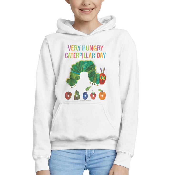 Eric Carle Very Hungry Caterpillar Day Children's Book Graphic Youth Hoodie