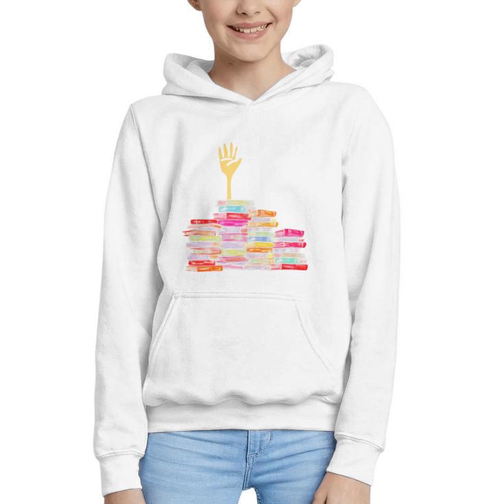 I'm Ok Books Boooks Lover Premium Tri-Blend Graphic Youth Hoodie