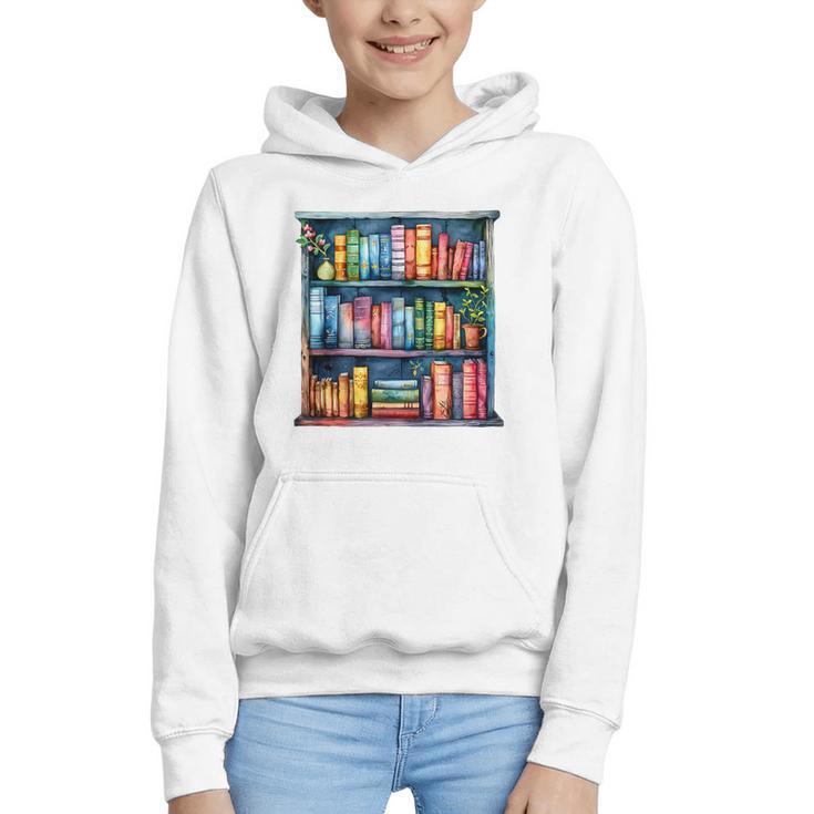 Reading And Bookcase Magic Book Premium Graphic Youth Hoodie