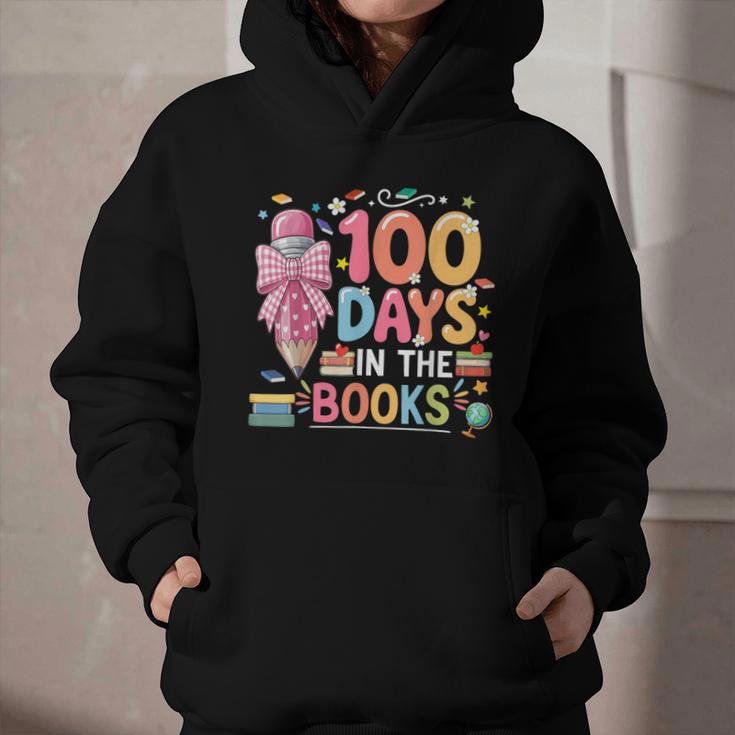 100th Day Of School Teacher Floral 100 Days In The Books Graphic Youth Hoodie 100th Day Of School Teacher Floral 100 Days In The Books Graphic Youth Hoodie