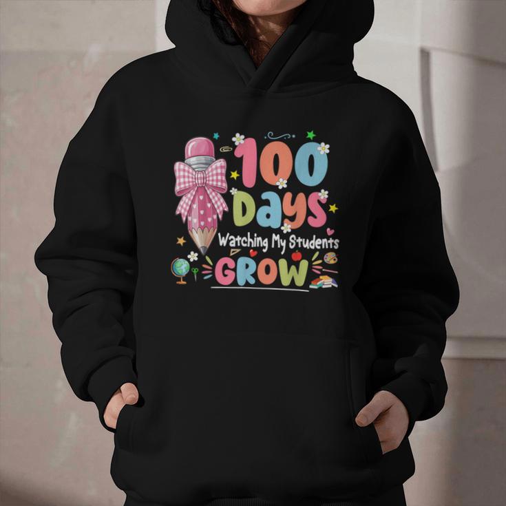 100th Day Of School Teacher Women Floral Books Graphic Youth Hoodie 100th Day Of School Teacher Women Floral Books Graphic Youth Hoodie